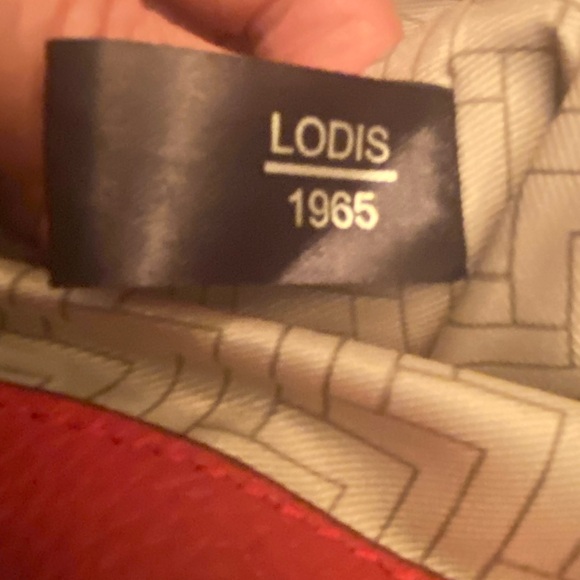 LODIS Solange Red Leather Crossbody - Picture 14 of 14